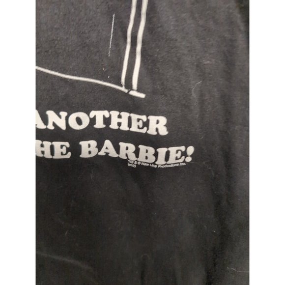 Dumb And Dumber Black Graphic T Shirt Size M G'Day Mate Shrimp On The Barbie - Picture 2 of 4